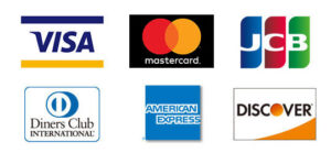 LSクリニックではクレジットカードでのお支払いが可能です。